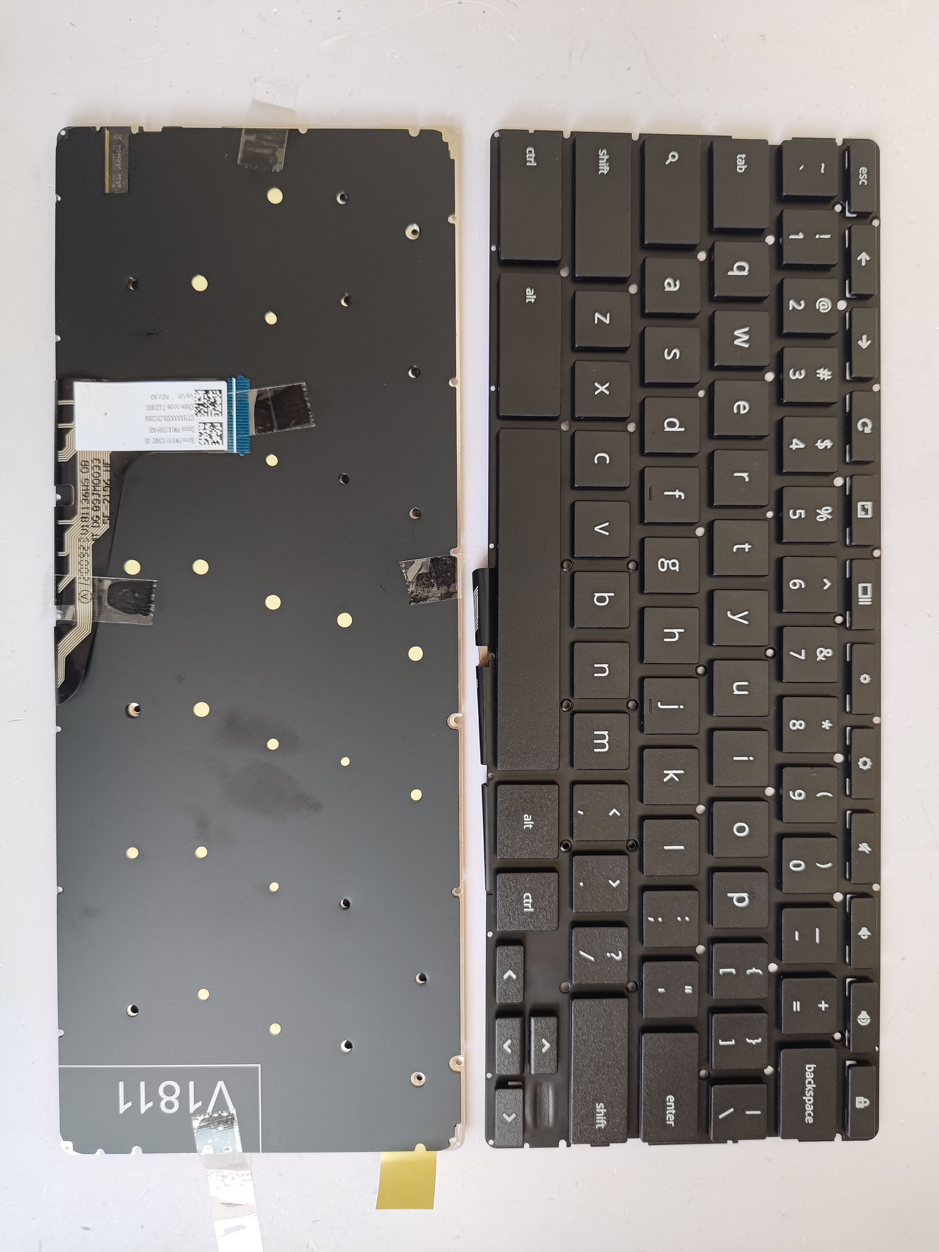 Picture of New Replacement Laptop Keyboard For HP V181102WS2/LK1339H1A00 Google version with lock BLACK US Layout